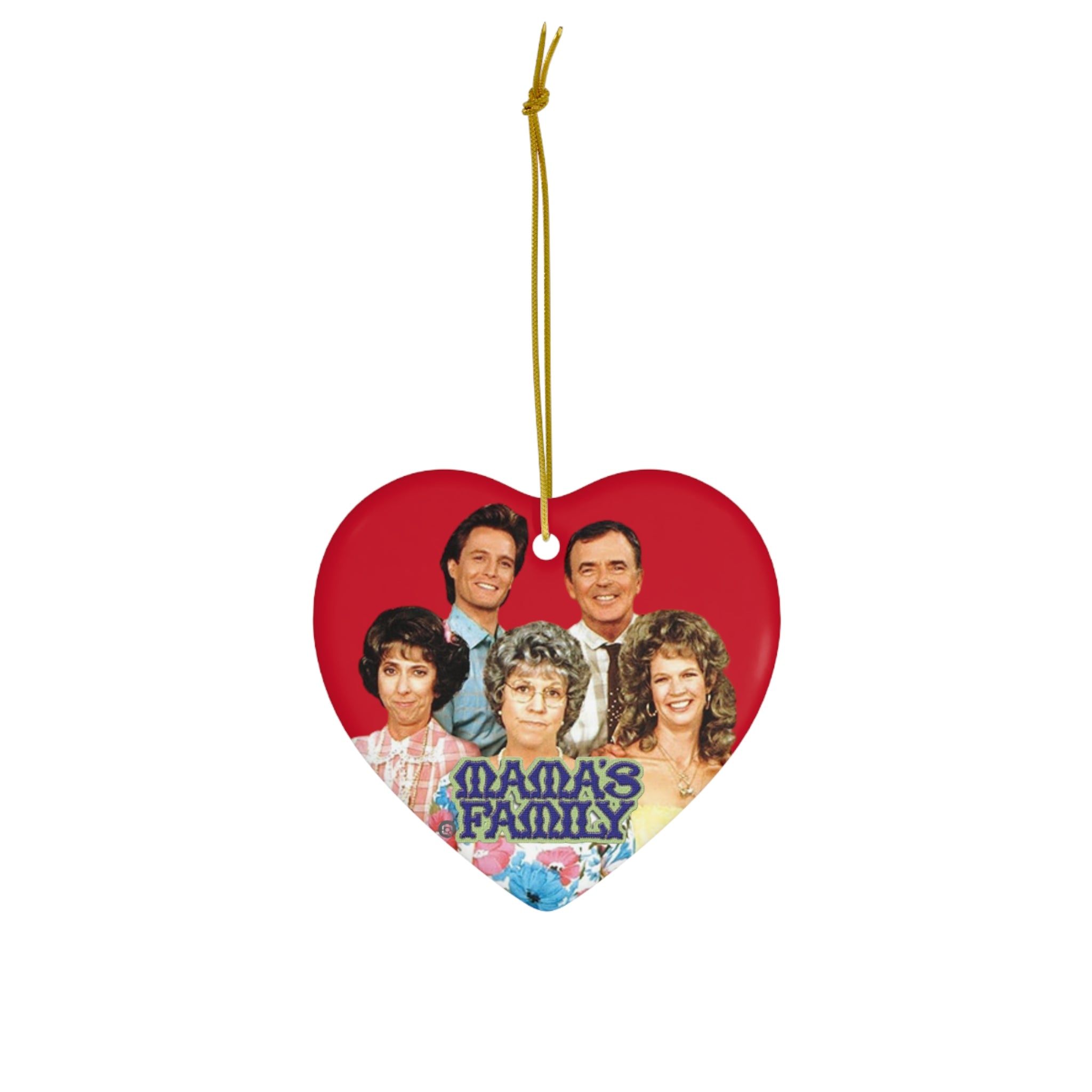 Mama's Family 80's TV Show- Ceramic Ornament, 4 Shapes - Creations by Chris and Carlos